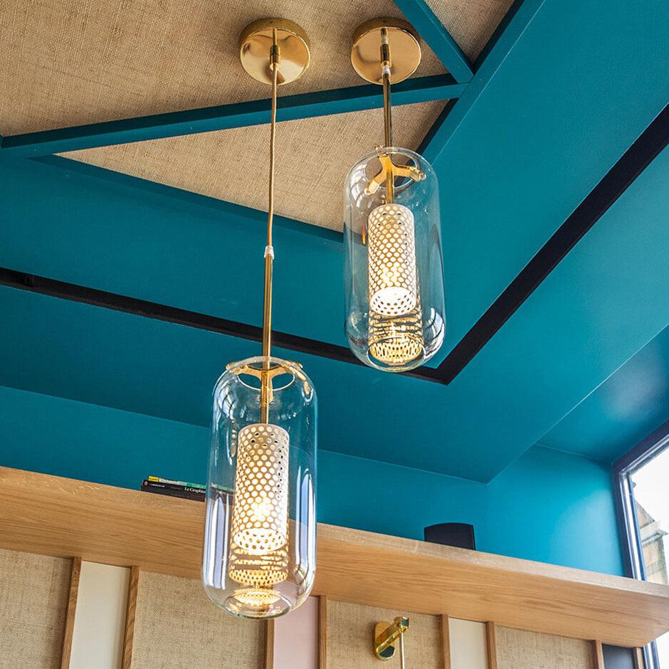Sypharil Minimalist Glass Pendant Light