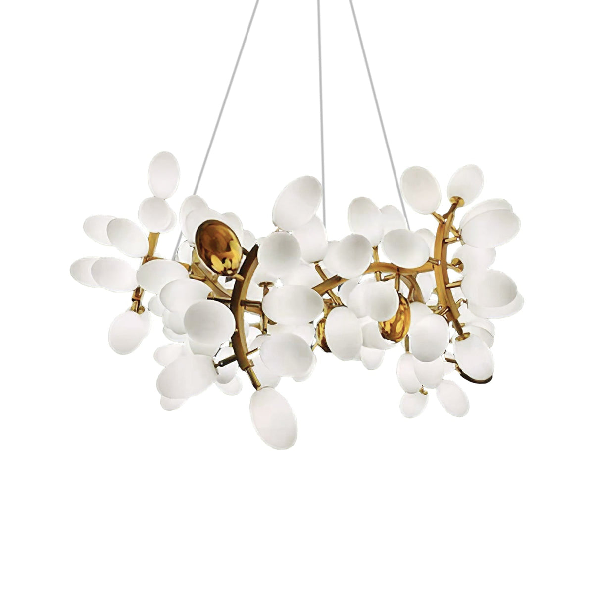 Aldo Elegant Droplet Glass Chandelier