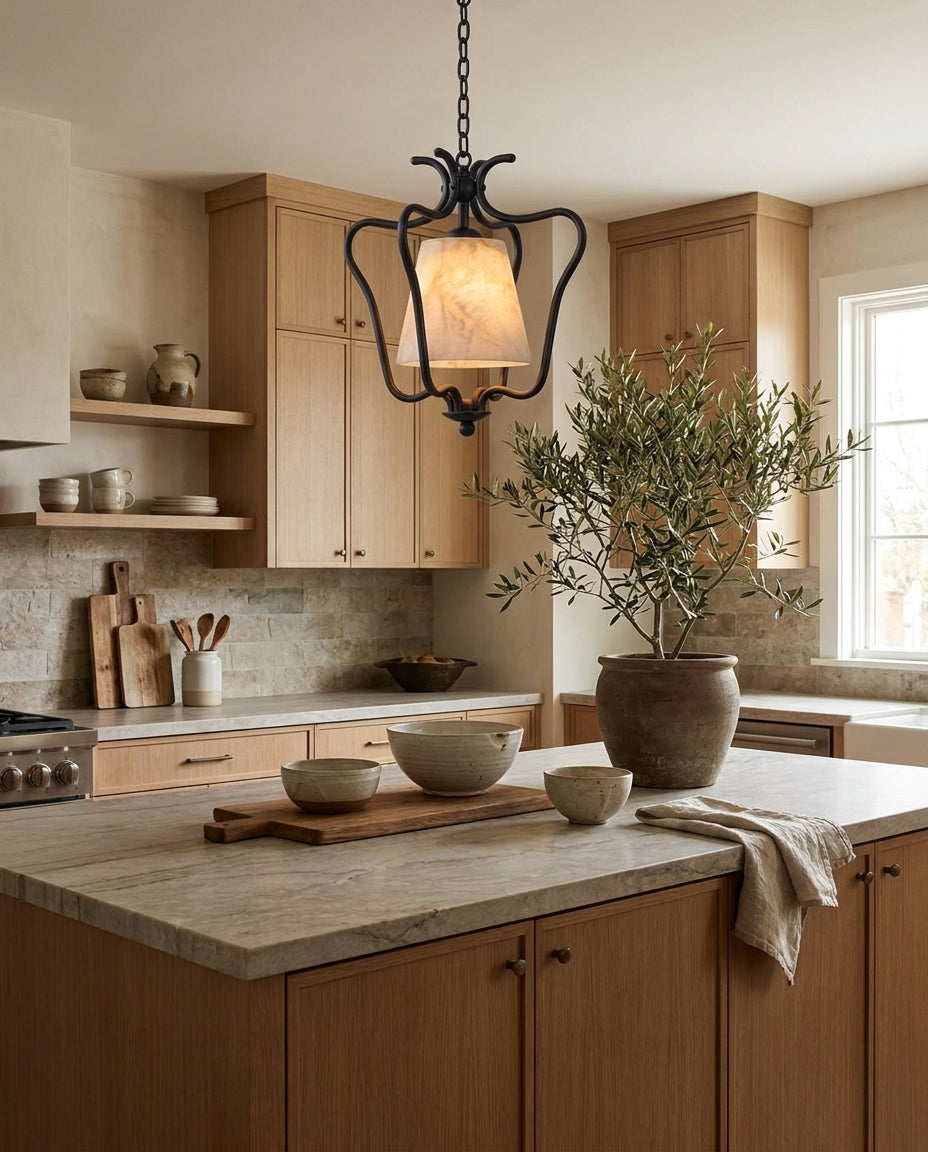 Ashenford Alabaster Pendant Lamp