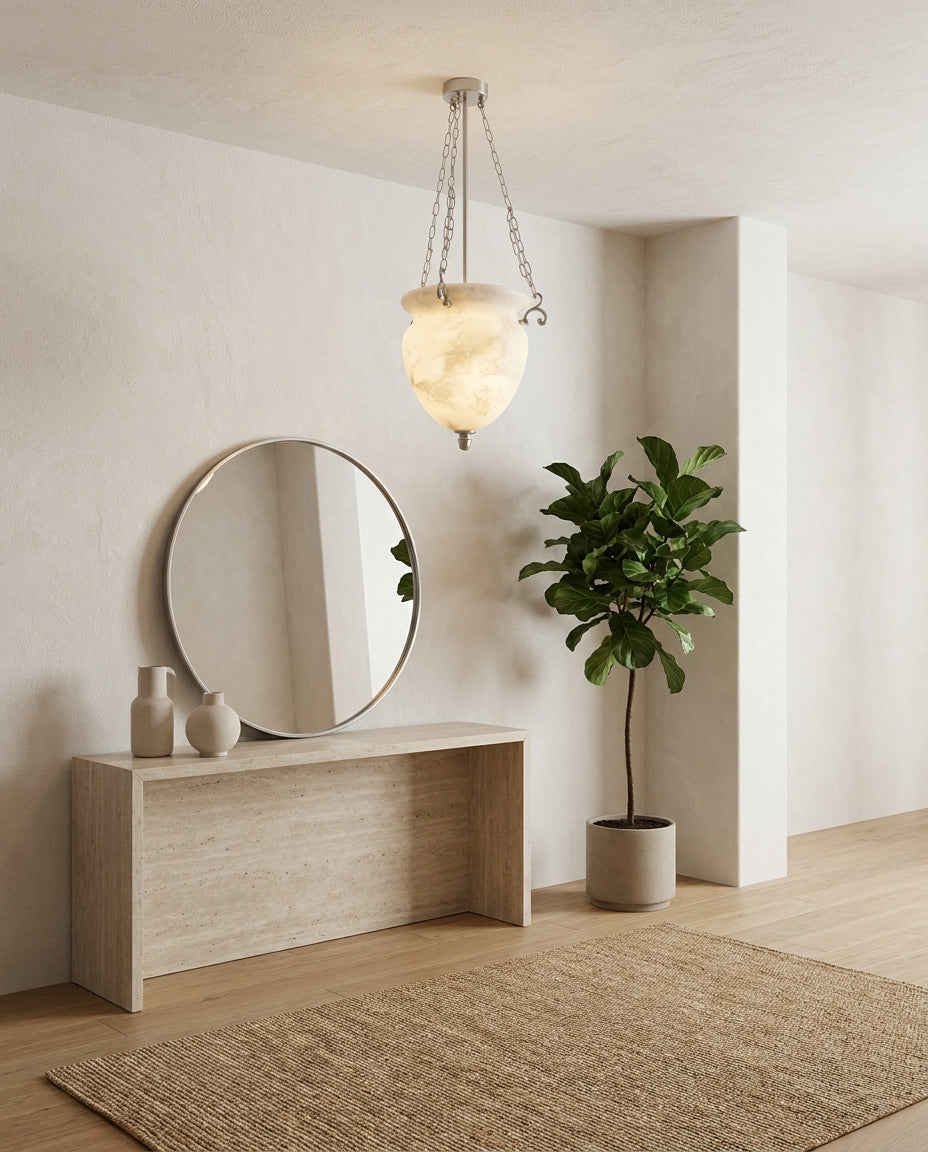 Ashcombe Alabaster Pendant Lamp