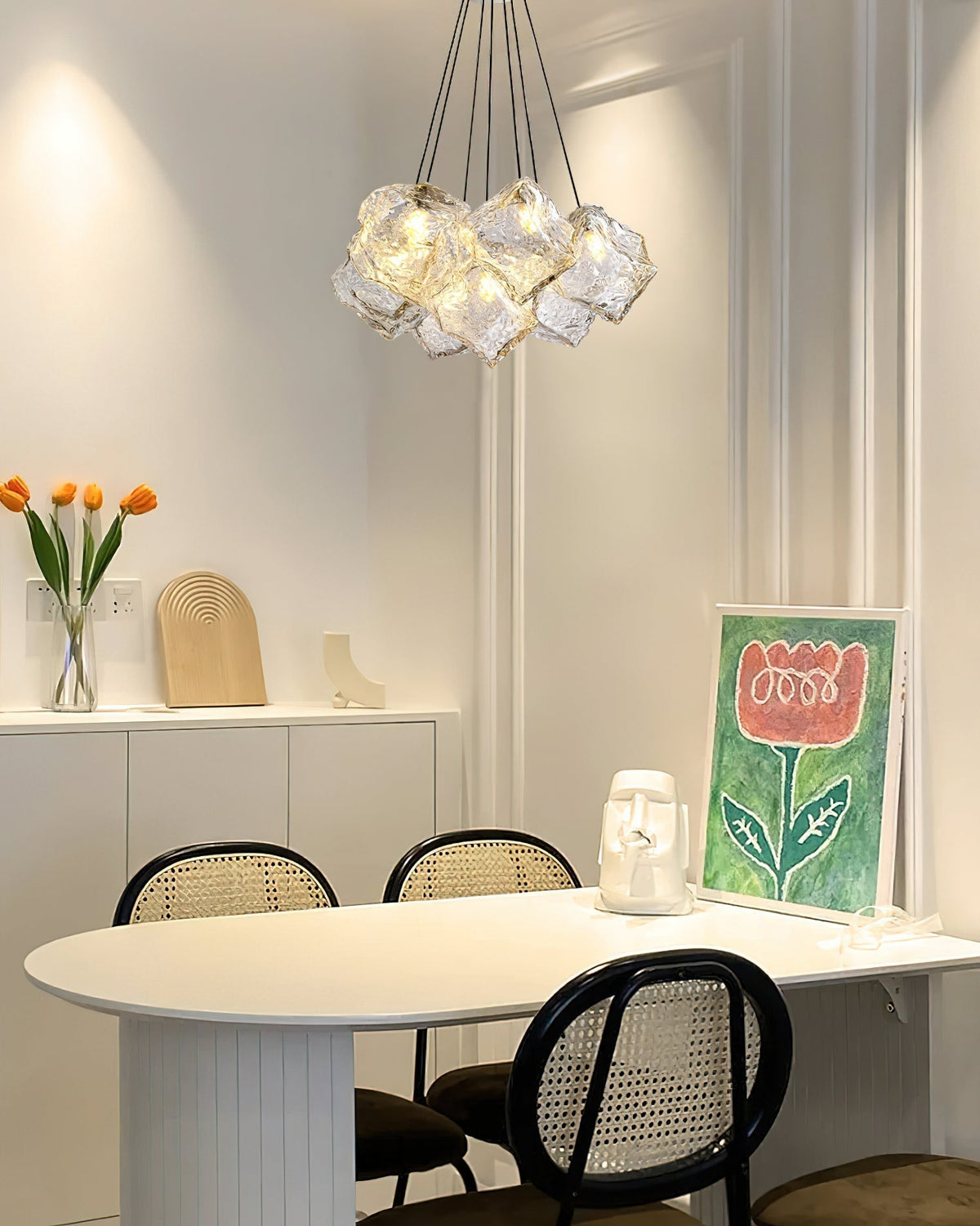 Velarian Chandelier Ice Sparkling