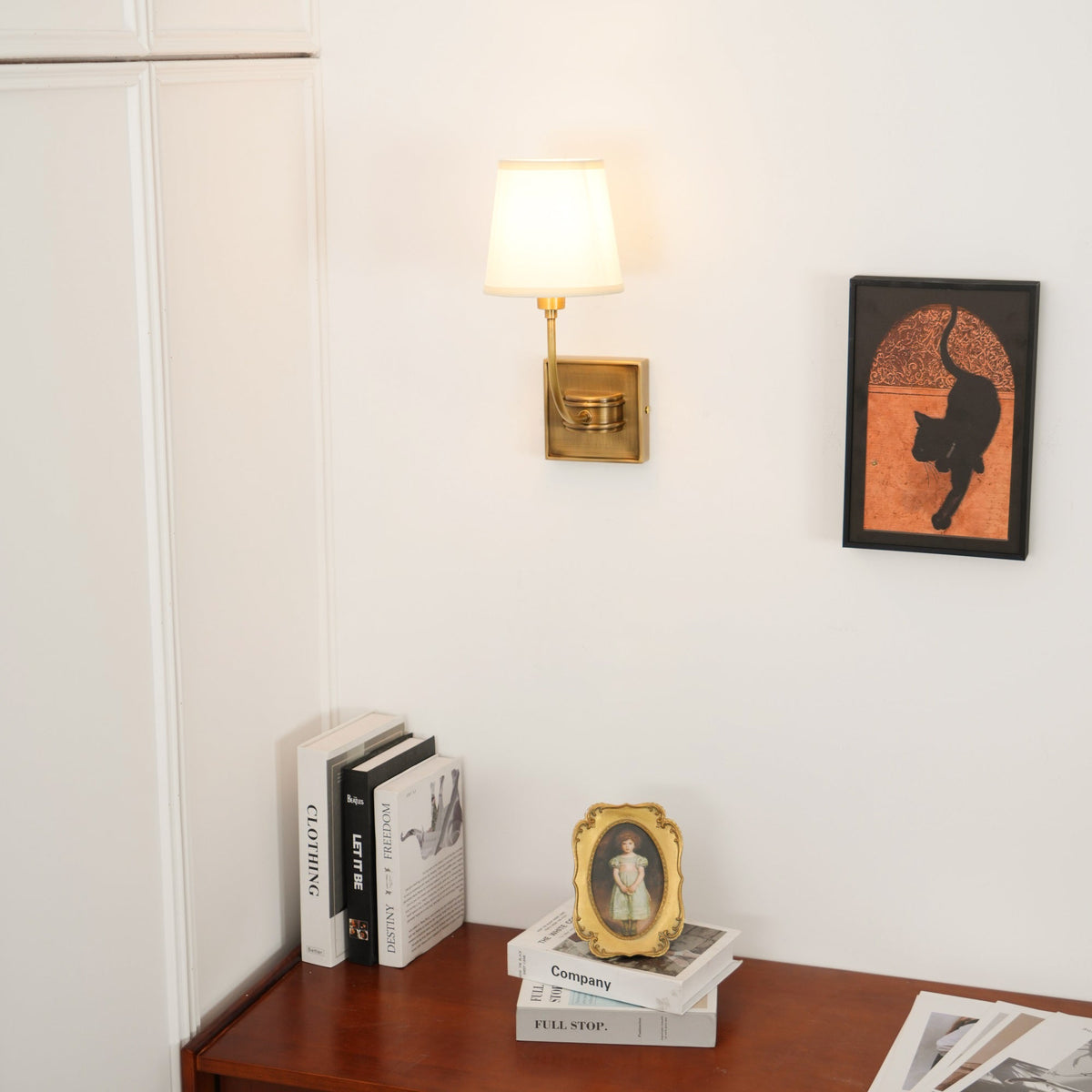 Varen Classic Black Bronze Wall Lamp