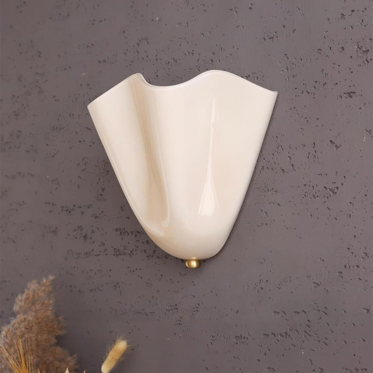 Zejel Flower Glass Indoor Wall Light