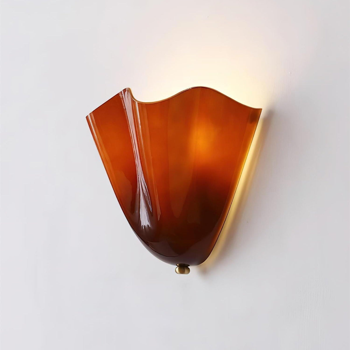 Zejel Flower Glass Indoor Wall Light