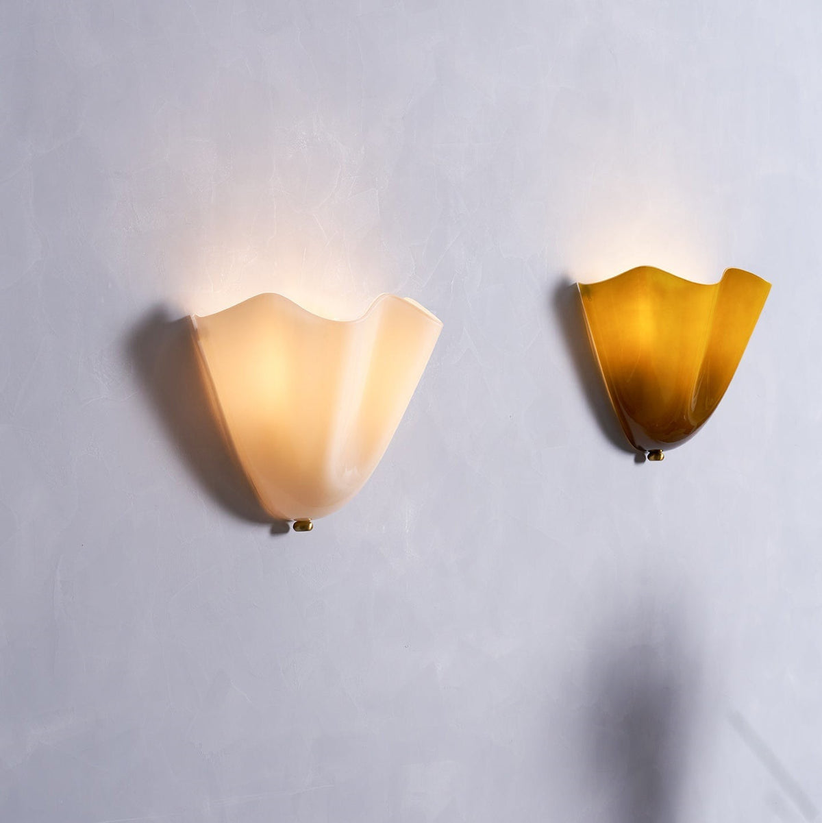 Zejel Flower Glass Indoor Wall Light