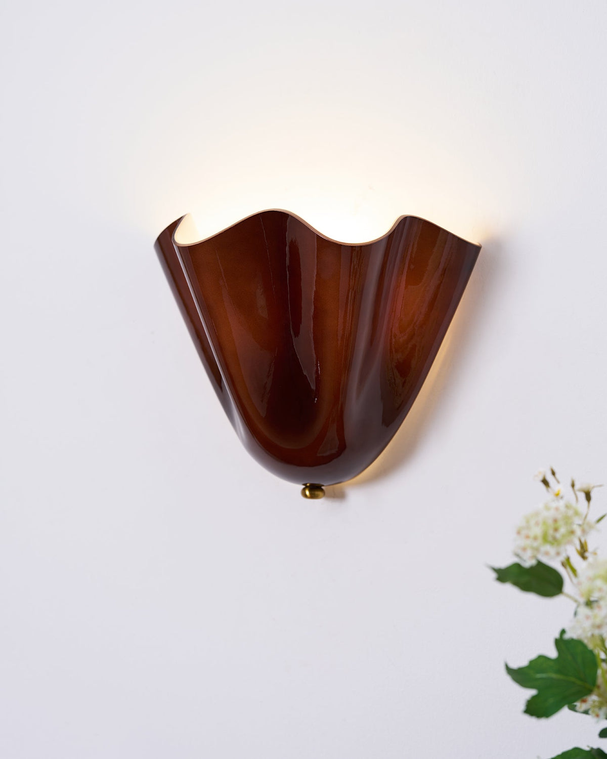 Zakia Glass Indoor Wall Light