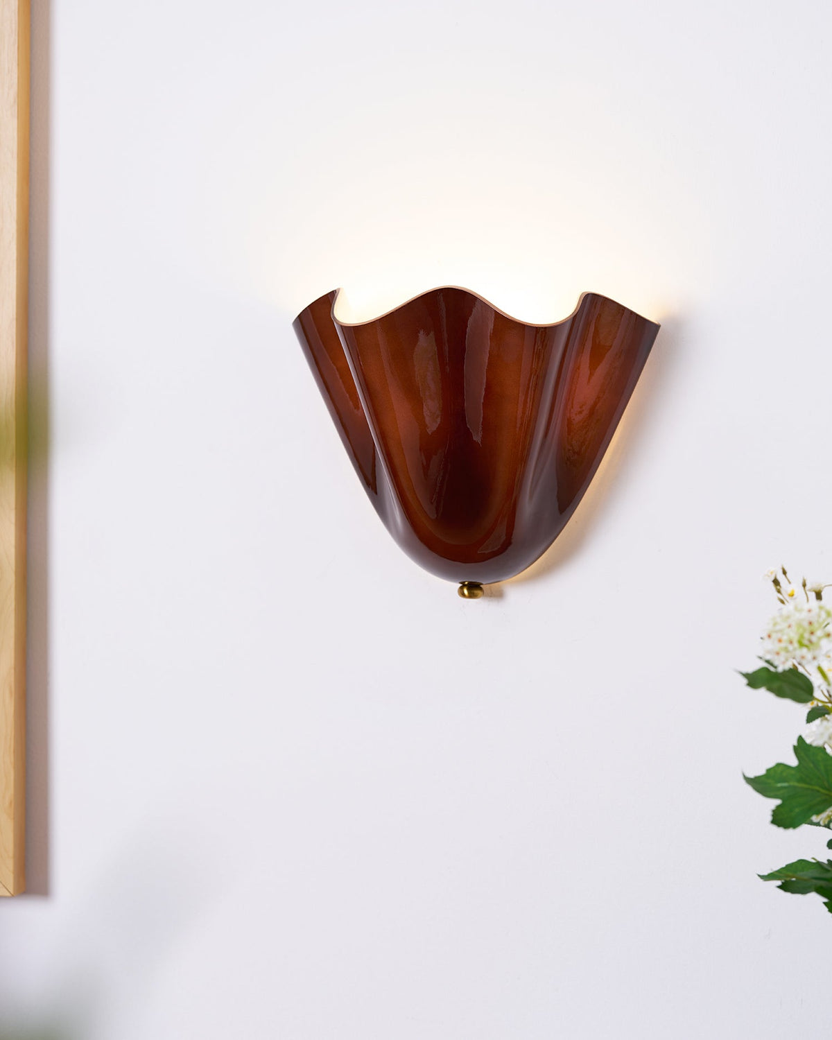 Zakia Glass Indoor Wall Light