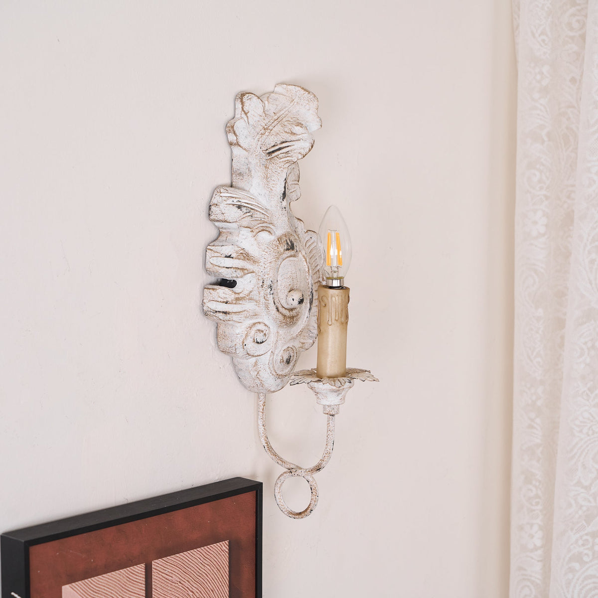 Veda Wood Indoor Wall Lamp