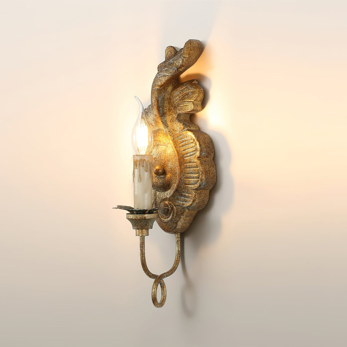 Bojin Wood Indoor Wall Light
