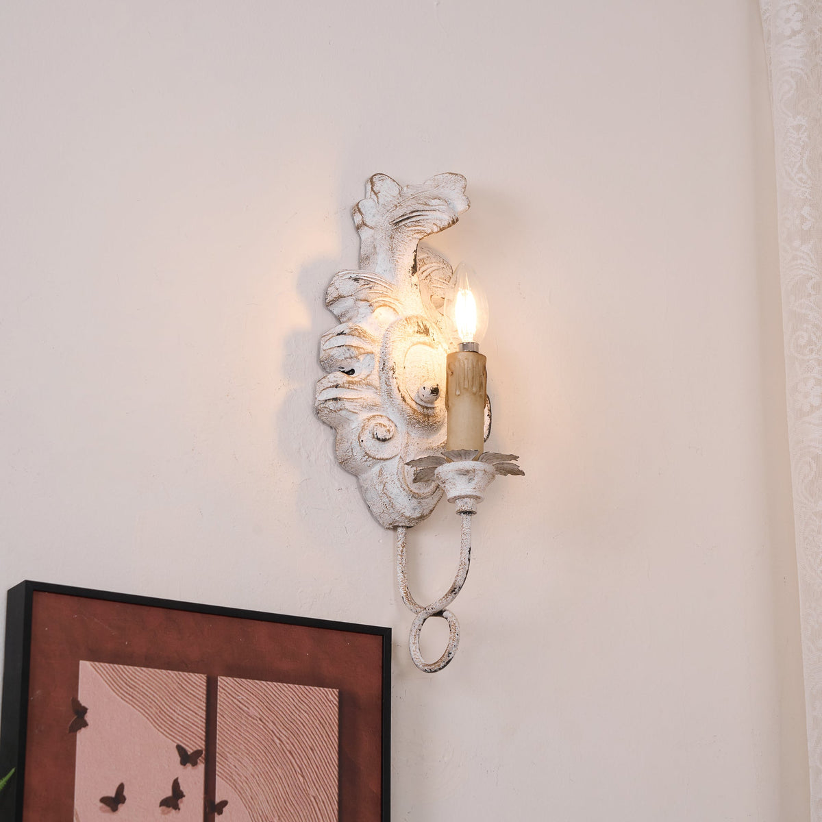 Veda Wood Indoor Wall Lamp