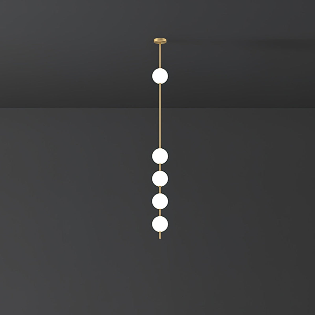 Valem Modern Brass Pendant Lamp