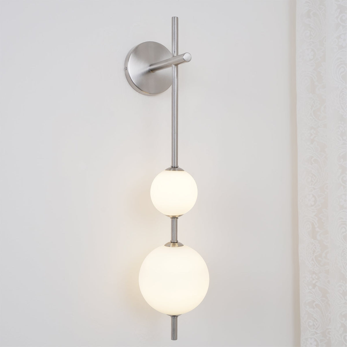 Astrid Vertical Globe Wall Light