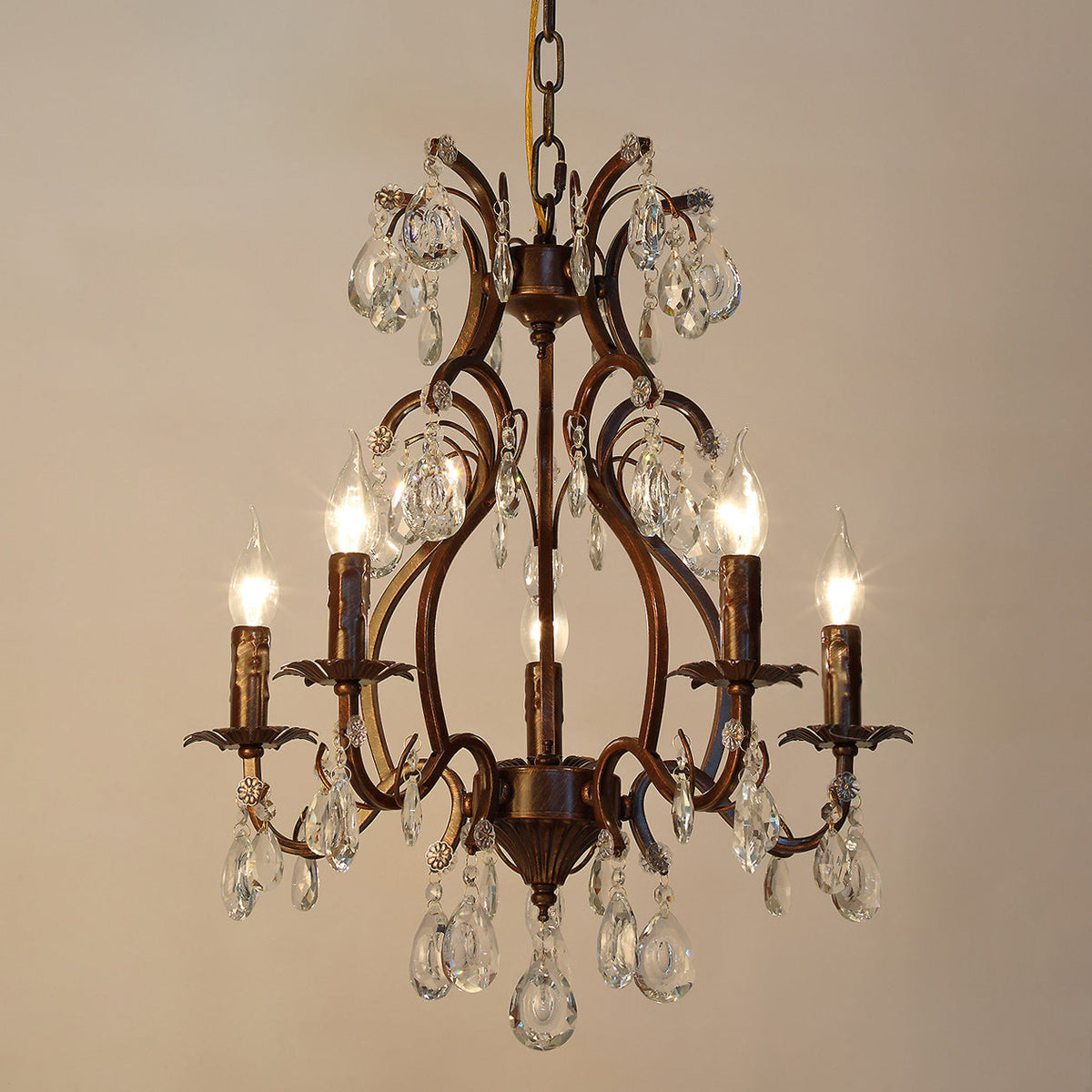 Delmoria Vesper Crystal Chandelier