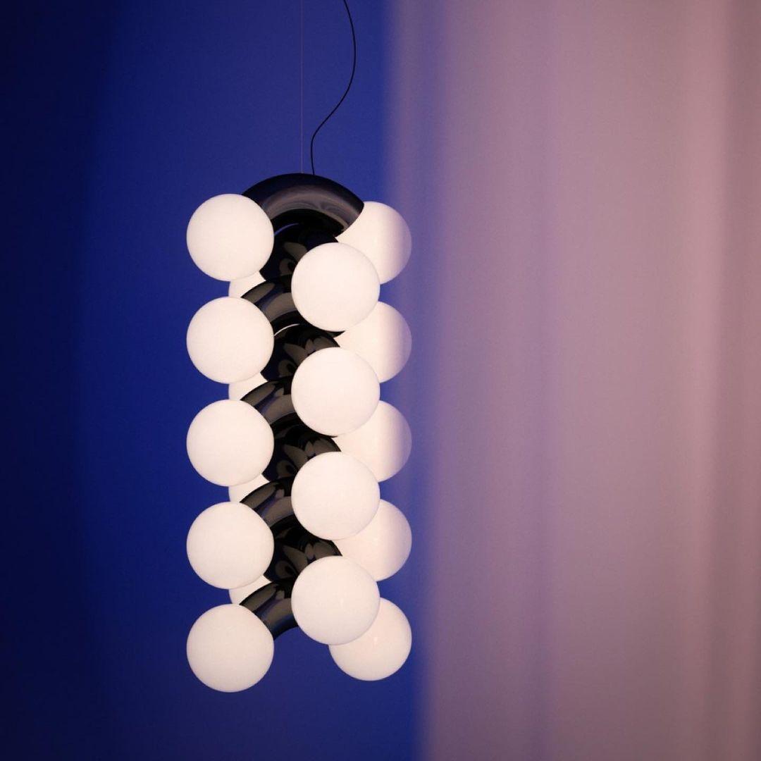 Ermira Premium Nordic Art Glass Pendant Lamp