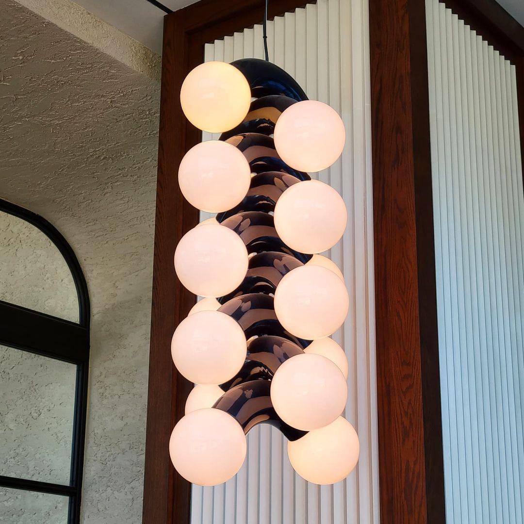 Ermira Premium Nordic Art Glass Pendant Lamp
