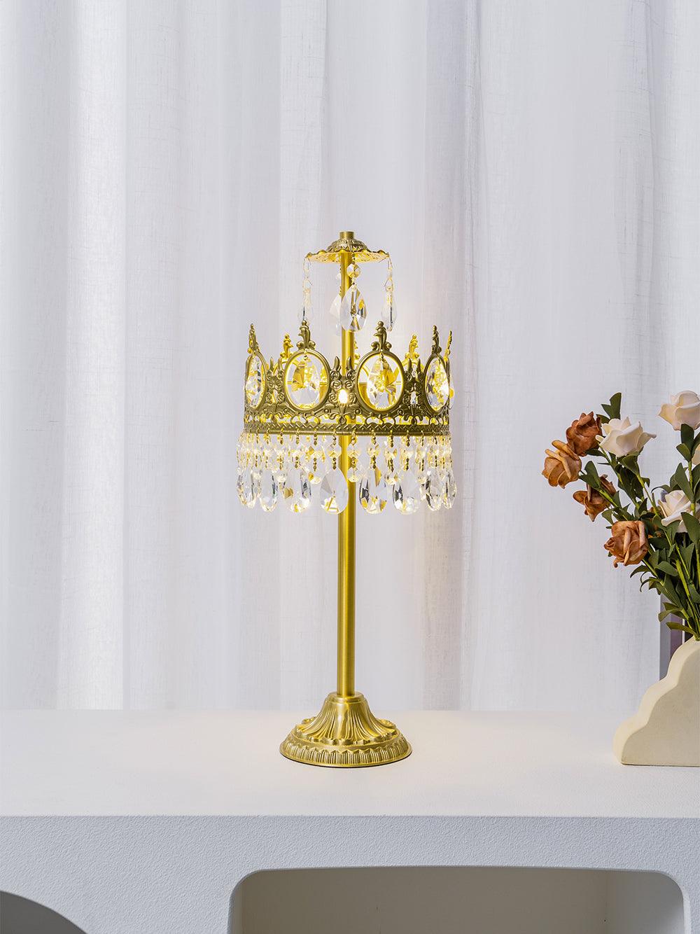 Glee Vintage Crystal Table Light