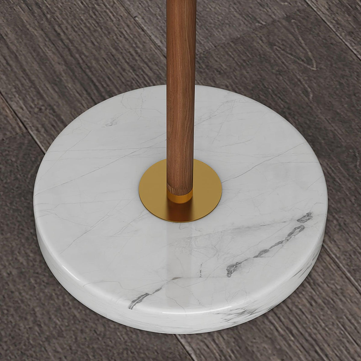 Kalem Minimalist Marble Floor Lamp