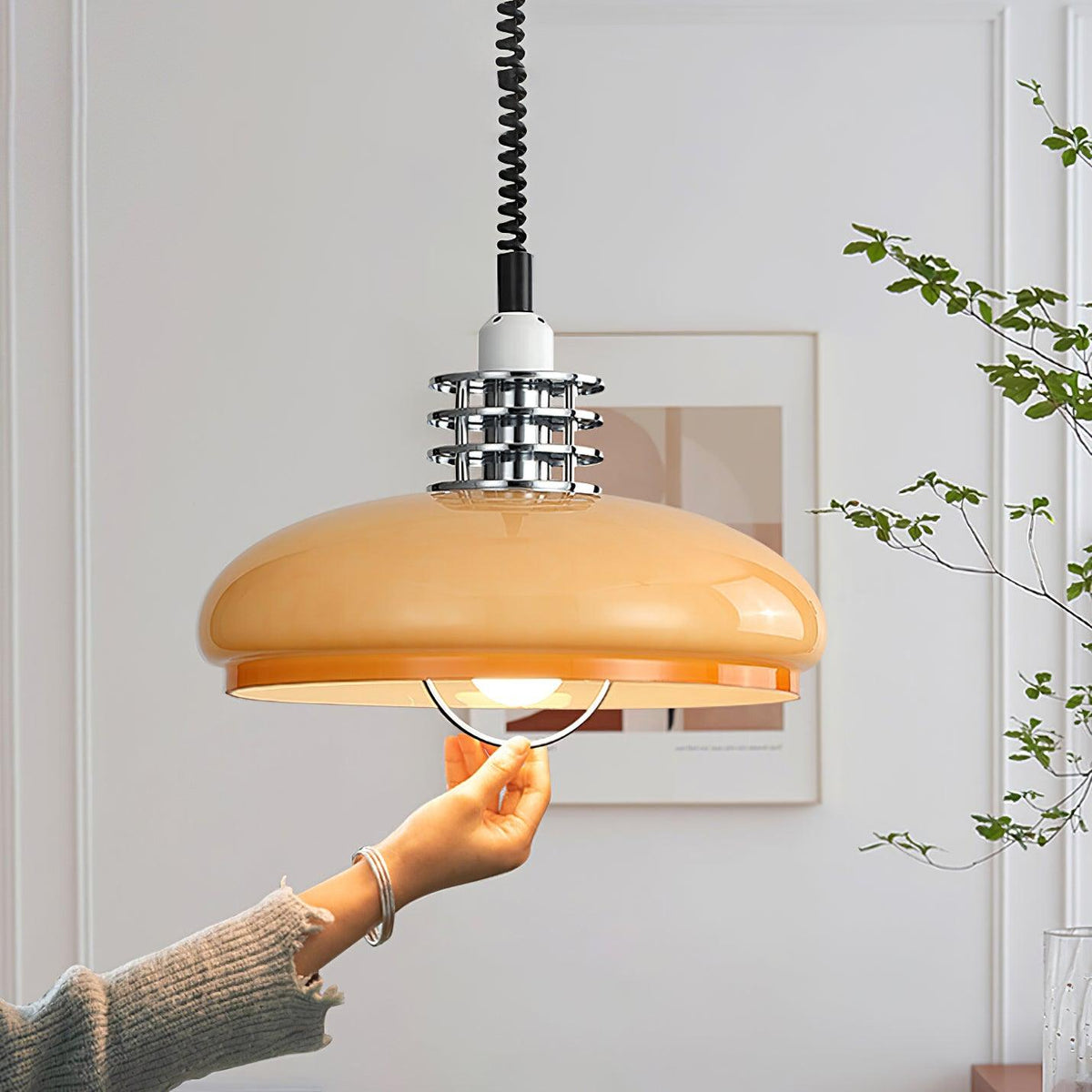 Ulaearae Nordic Art Classic Glass Pendant Lamp
