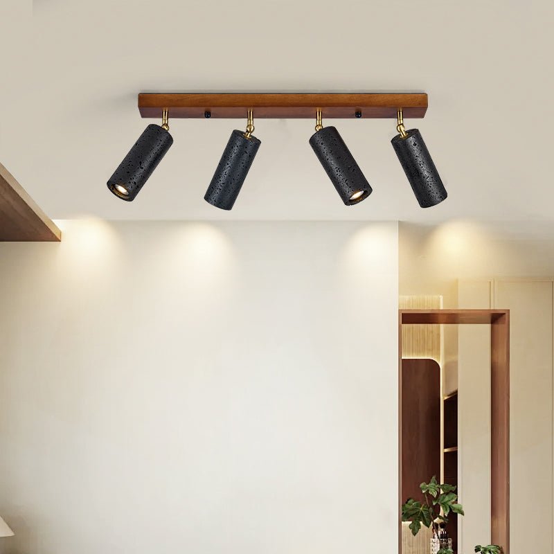Eurliryra Black Travertine Trio Ceiling Spot