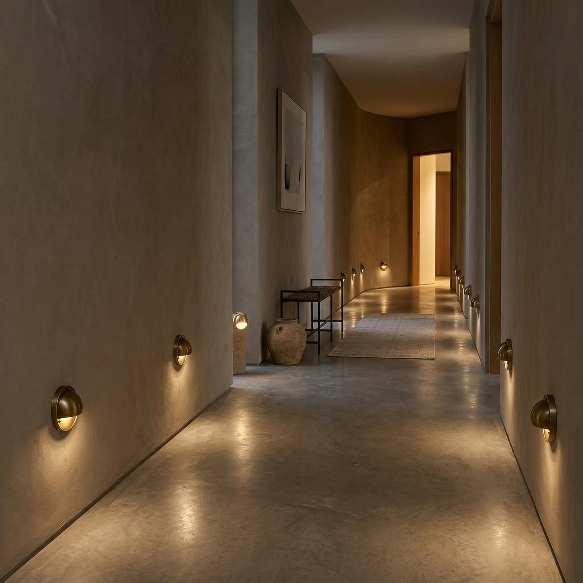 Goxia Brass Indoor Wall Light