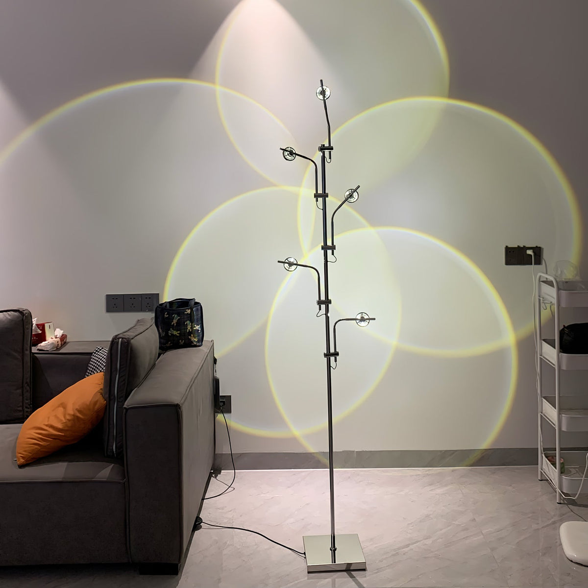 Receiv Steel Floor Lamp