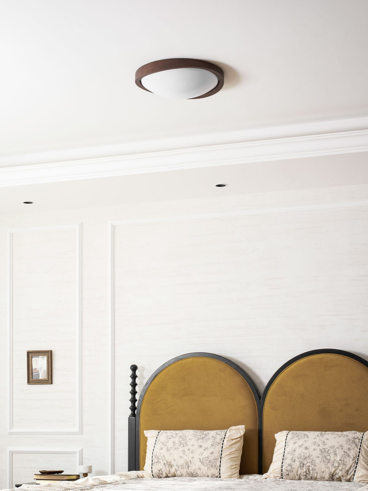Kima Curved Edge Flush Mount Ceiling Light