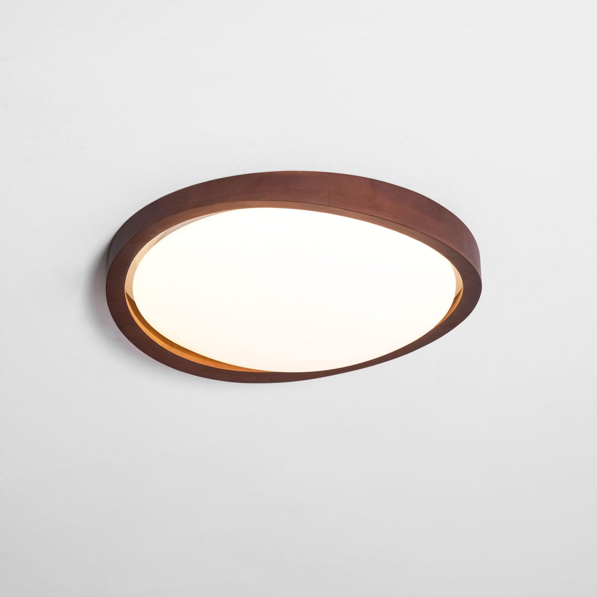 Kima Curved Edge Flush Mount Ceiling Light