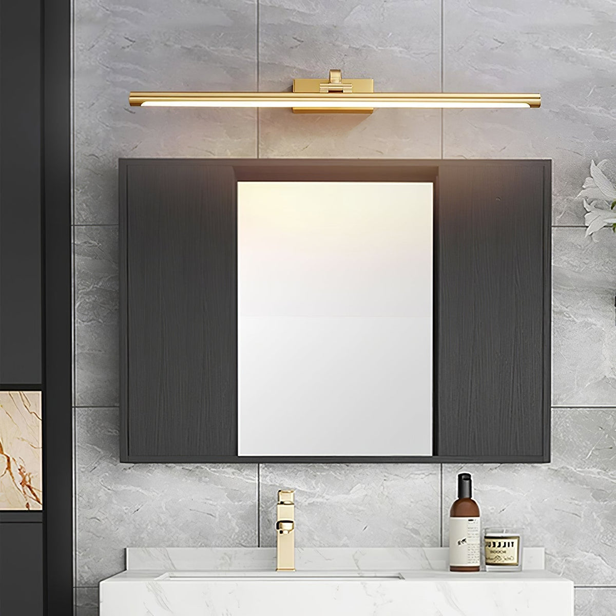 Lumare Brass Minimalist Wall Lamp