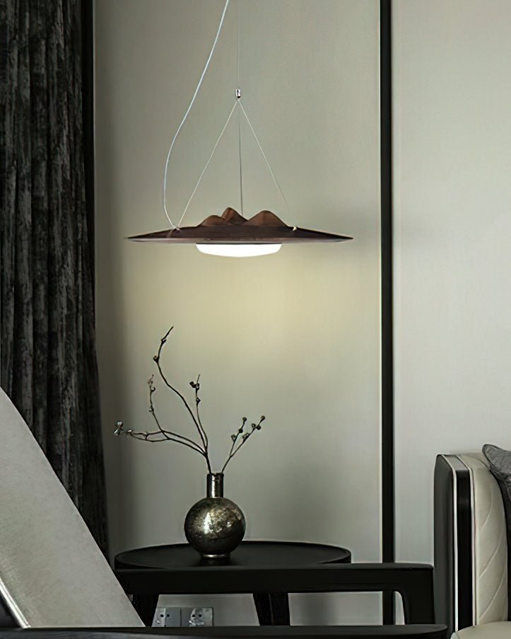 Vathea Premium Nordic Art Wood Pendant Lamp