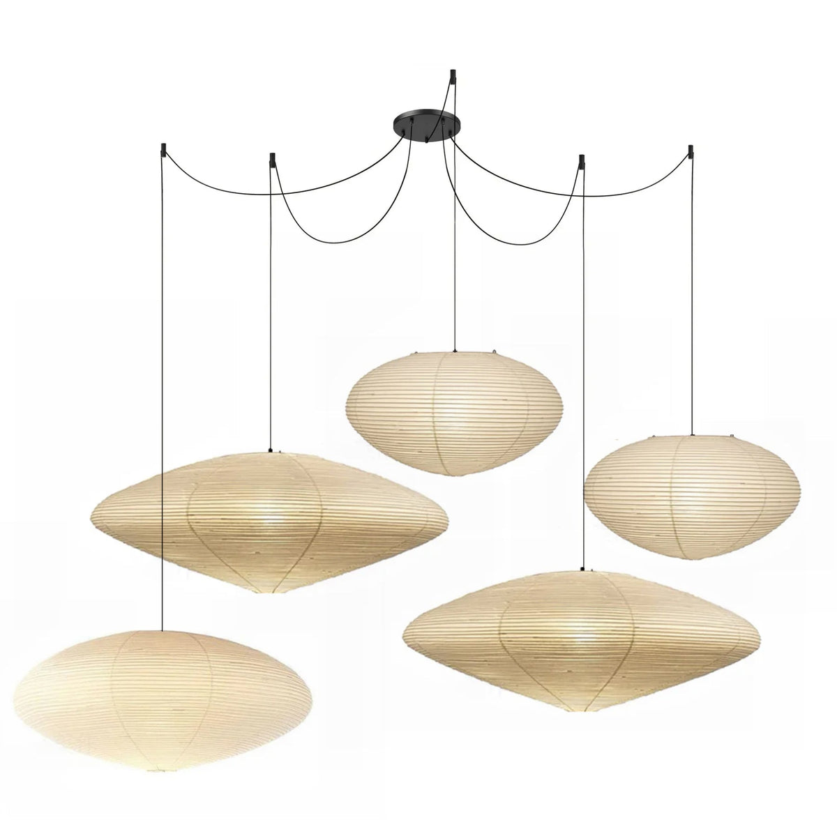 Yawen Washi Paper 15A 21A 26A Pendant Light