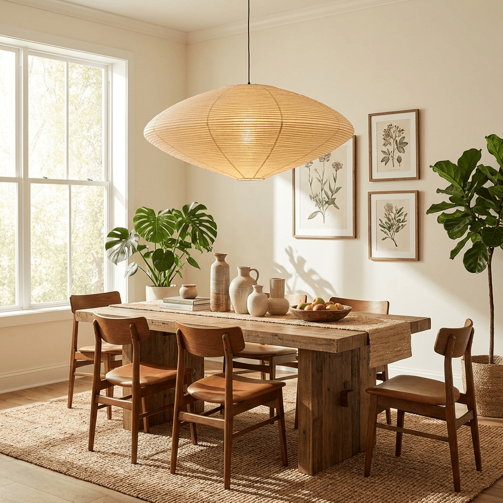 Yawen Washi Paper 15A 21A 26A Pendant Light