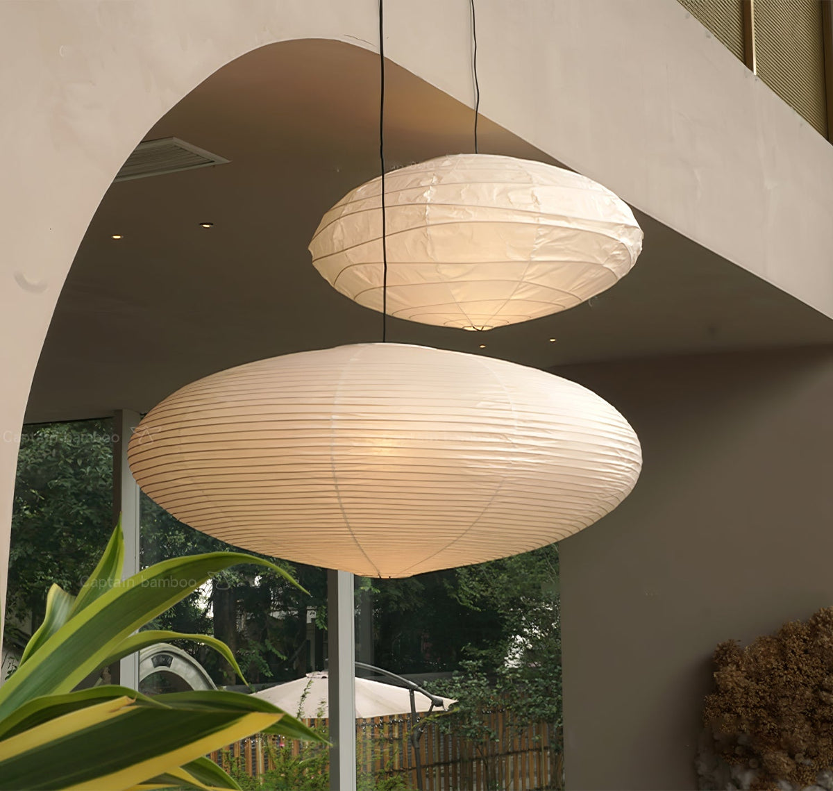 Yawen Washi Paper 15A 21A 26A Pendant Light