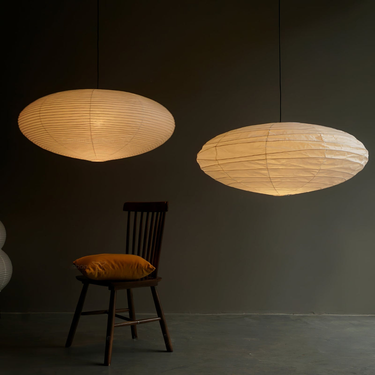 Yawen Washi Paper 15A 21A 26A Pendant Light
