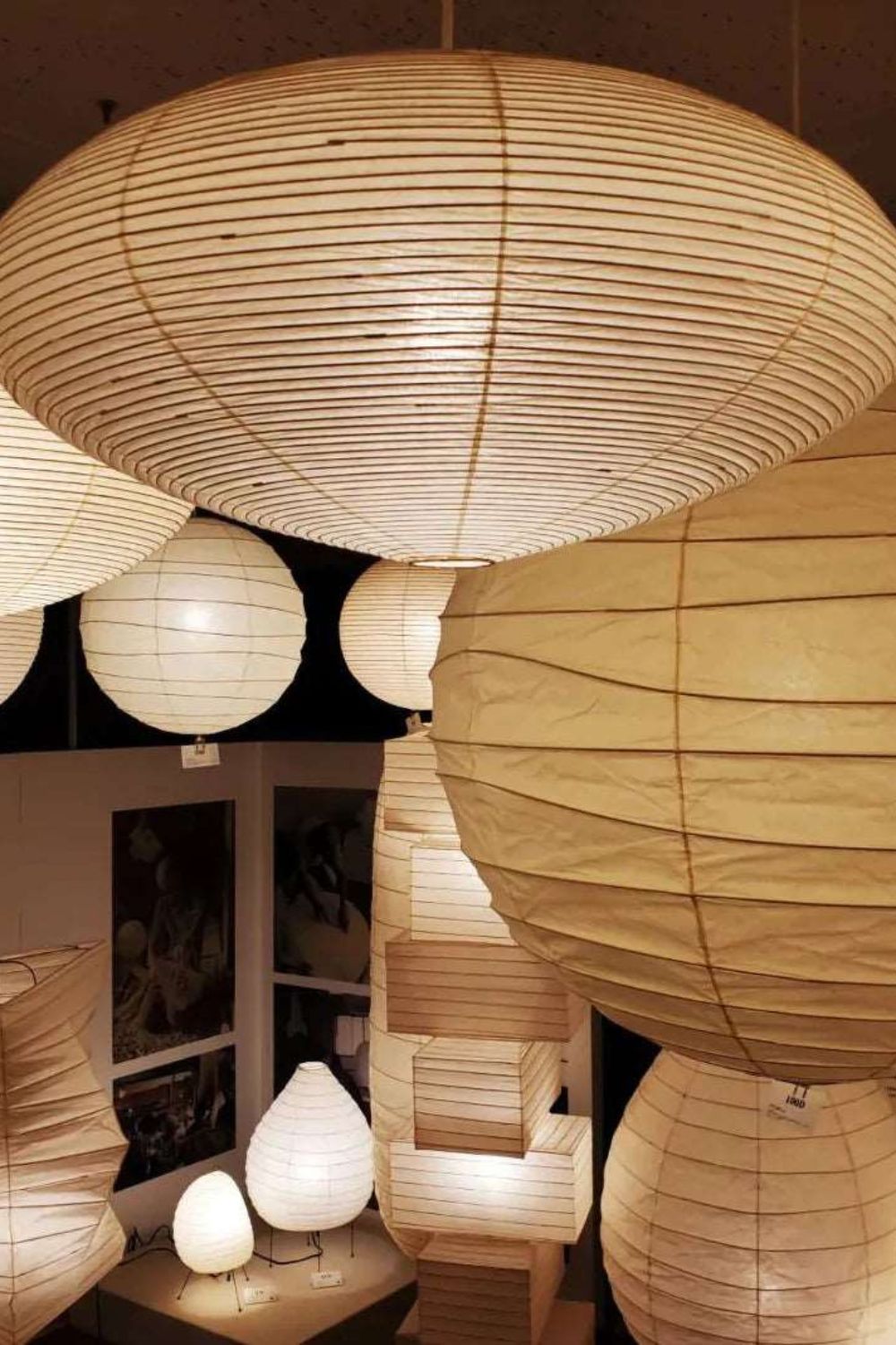 Yawen Washi Paper 15A 21A 26A Pendant Light