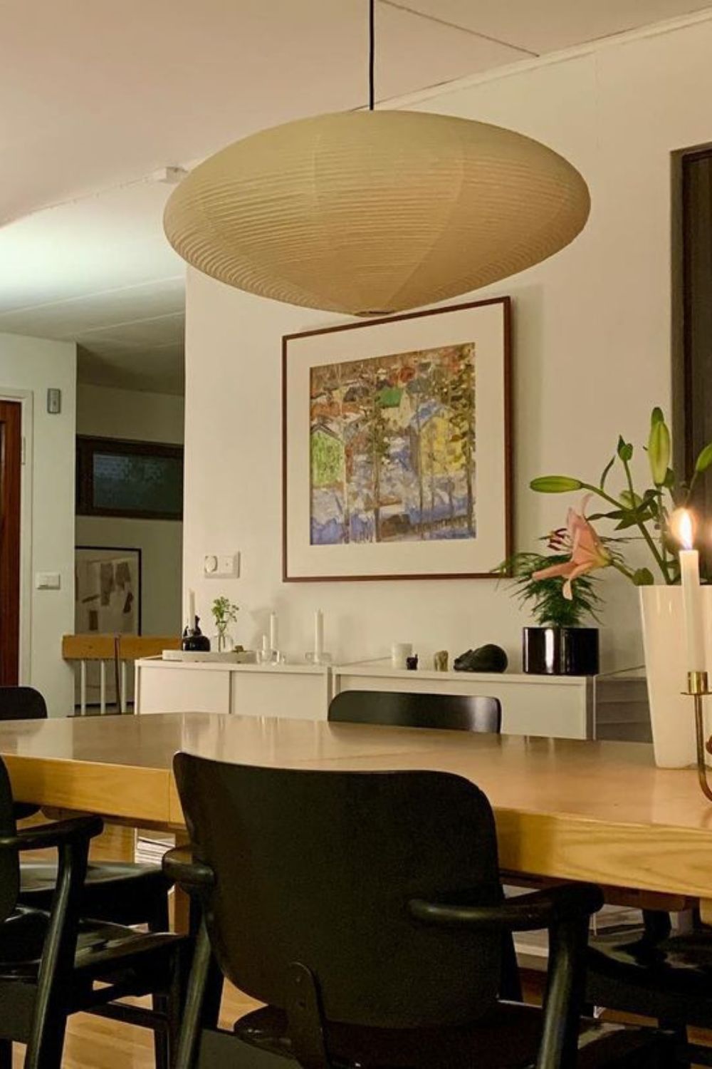 Yawen Washi Paper 15A 21A 26A Pendant Light