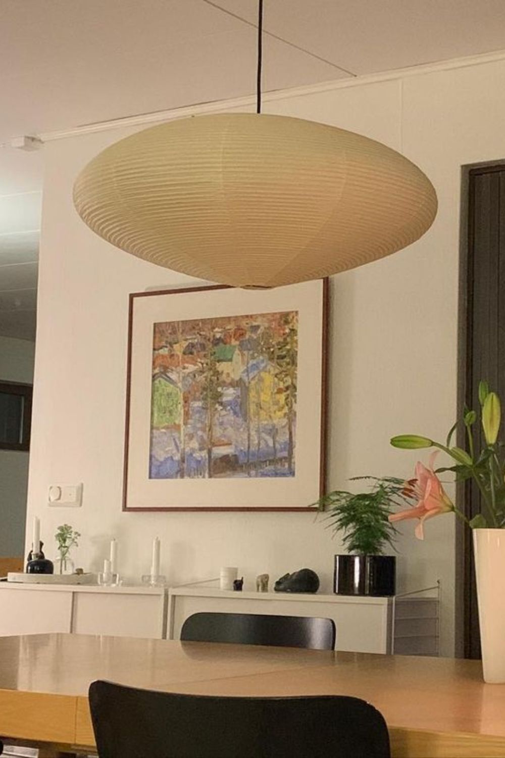 Yawen Washi Paper 15A 21A 26A Pendant Light