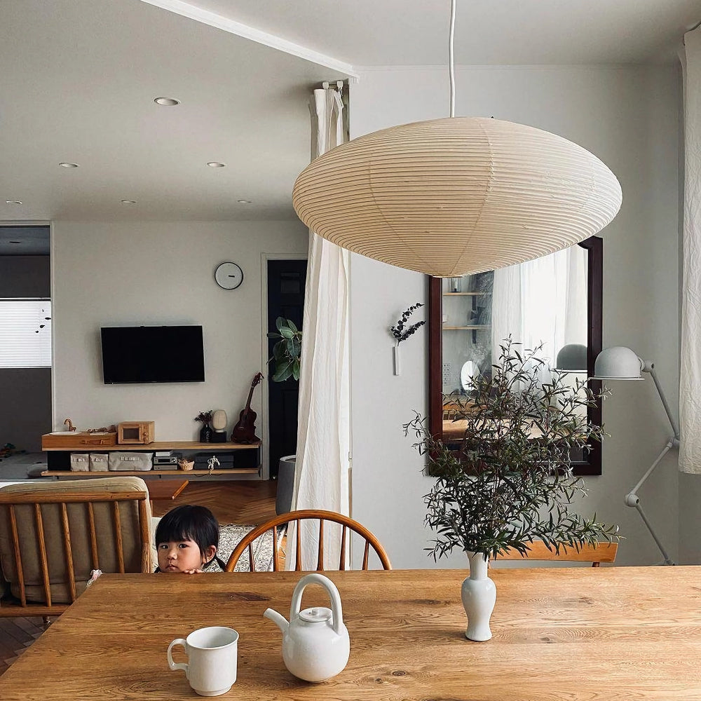Anais Washi Paper Swag Pendant Light