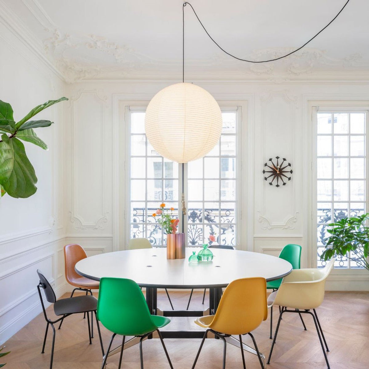 Niveriella Pendant Lamp Paper Lantern for Living Room
