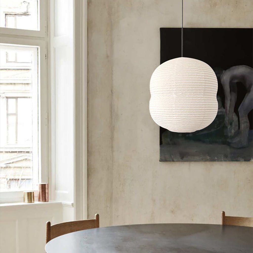 Nivelelle Minimalist Rice Paper Pendant Light