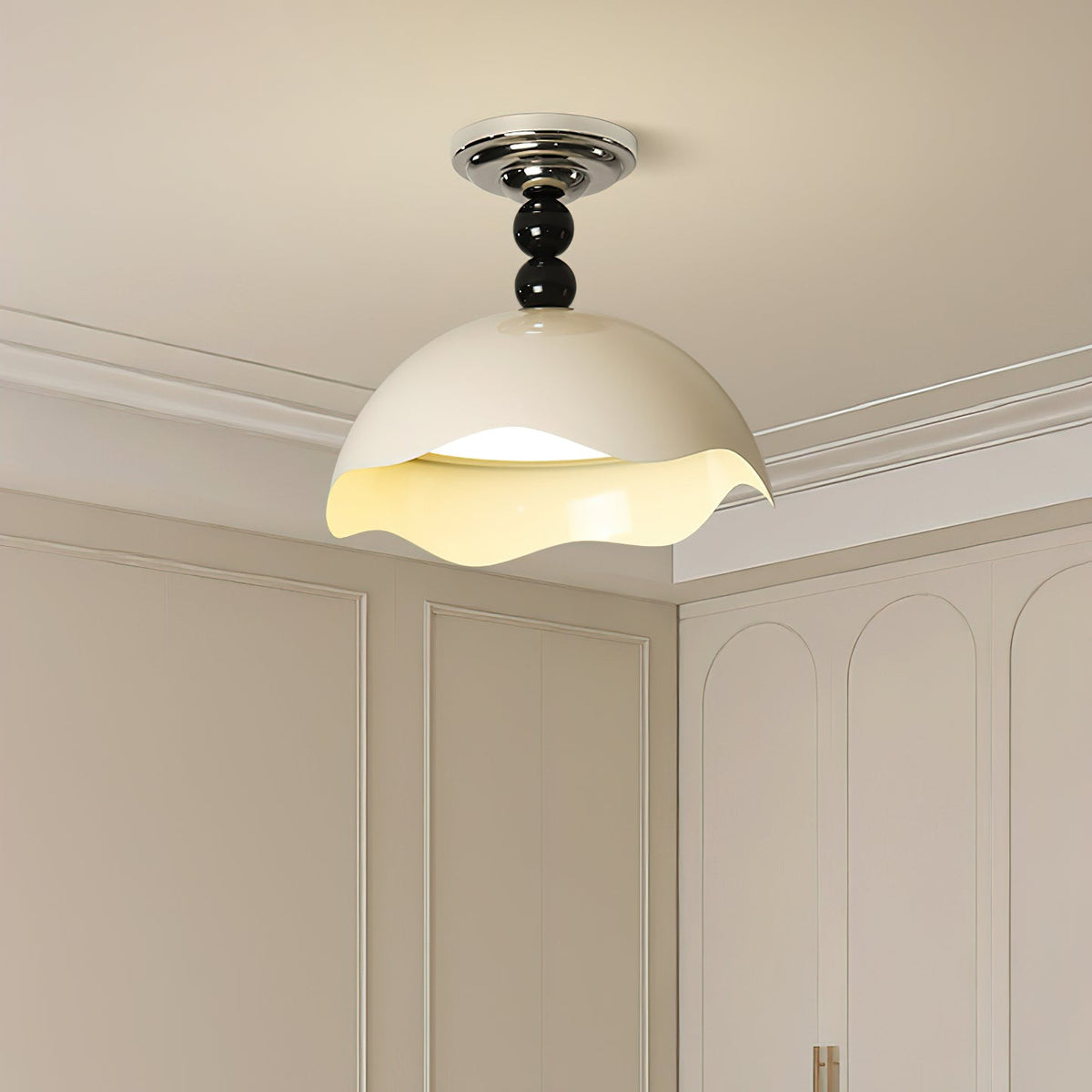 Riveella Nordic Art Wave Crest Ceiling Lamp
