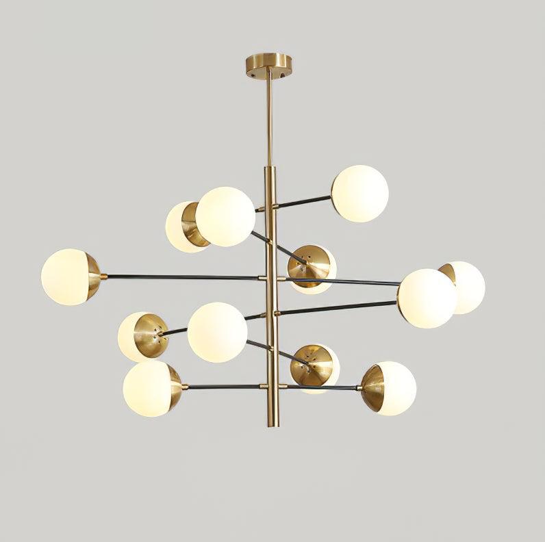 Celaora Chandelier Waverly Glass Elegant