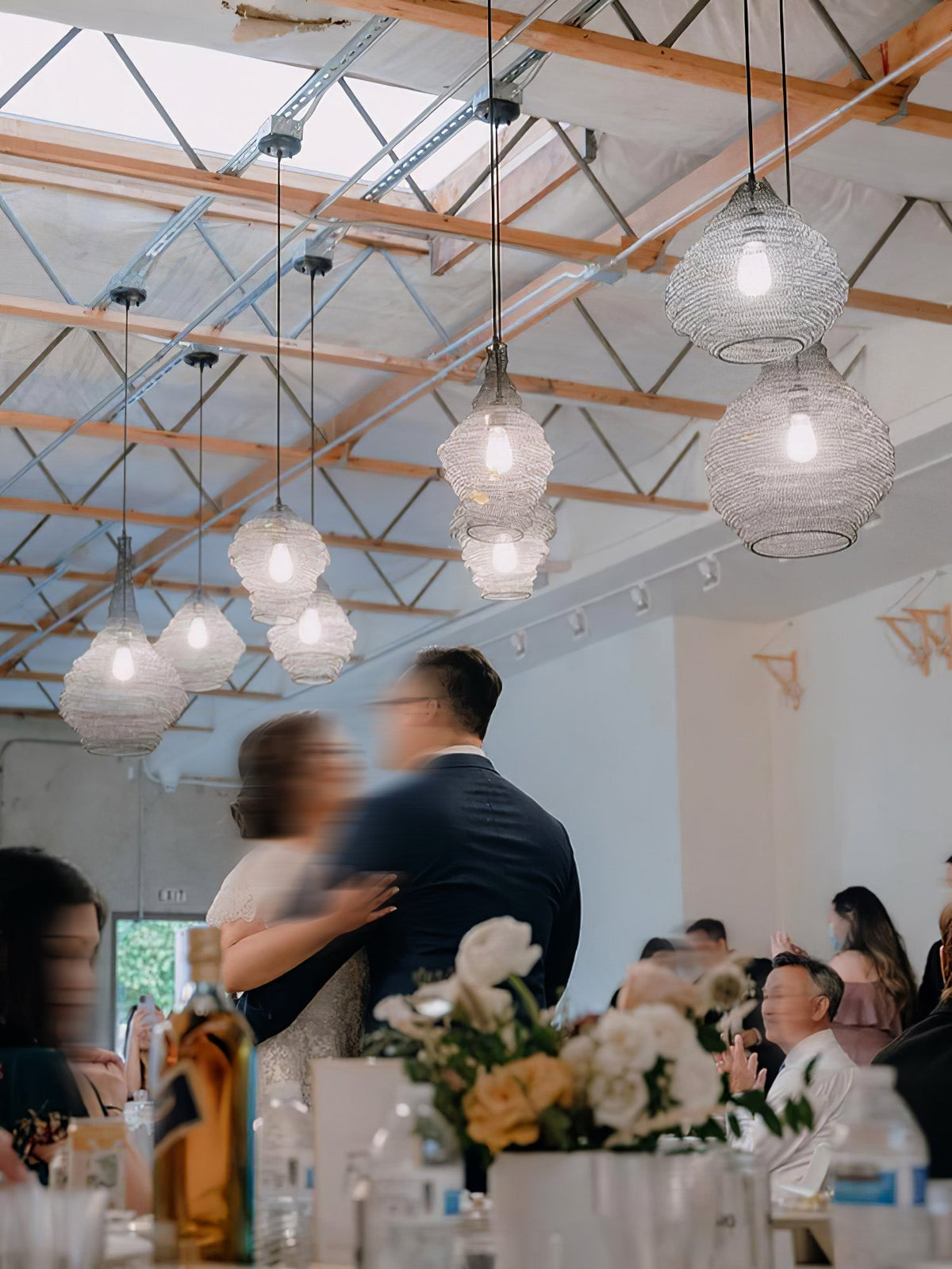 Vae Industrial Wire Pendant Lamps