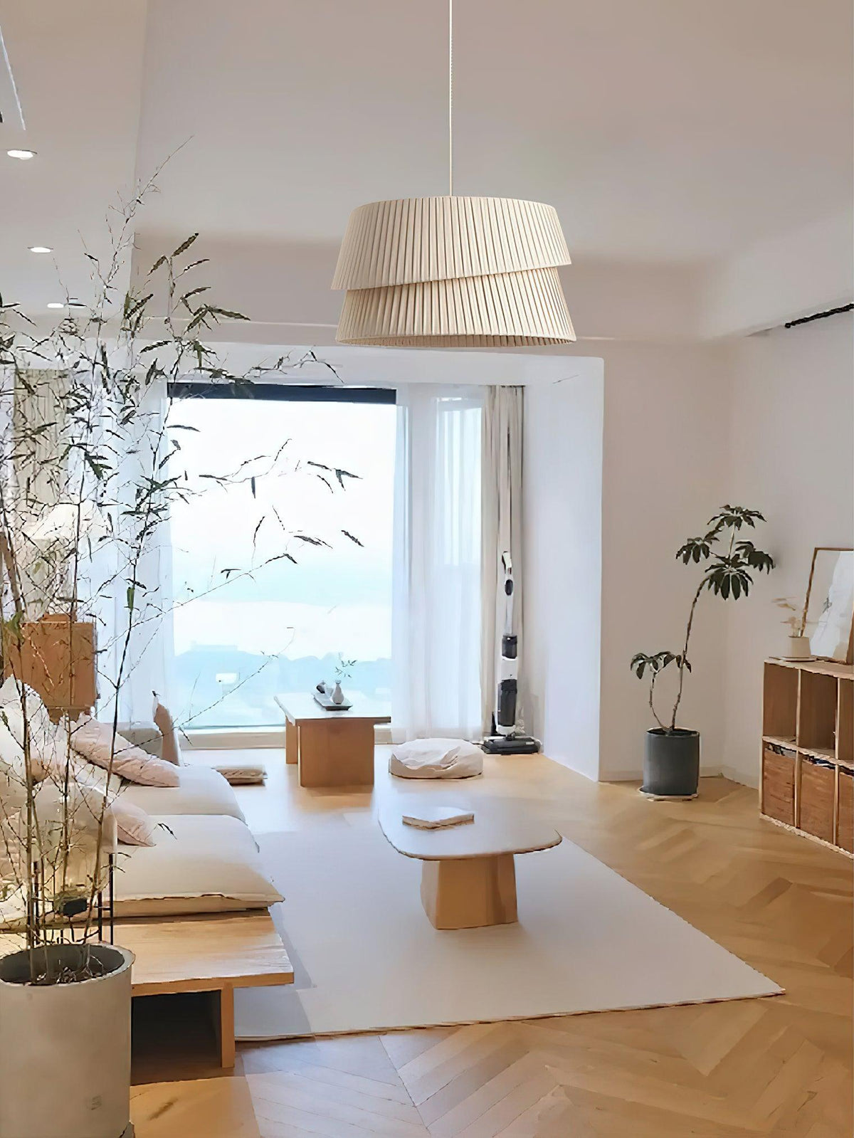Tocan Fabric Scandinavian Pendant Light