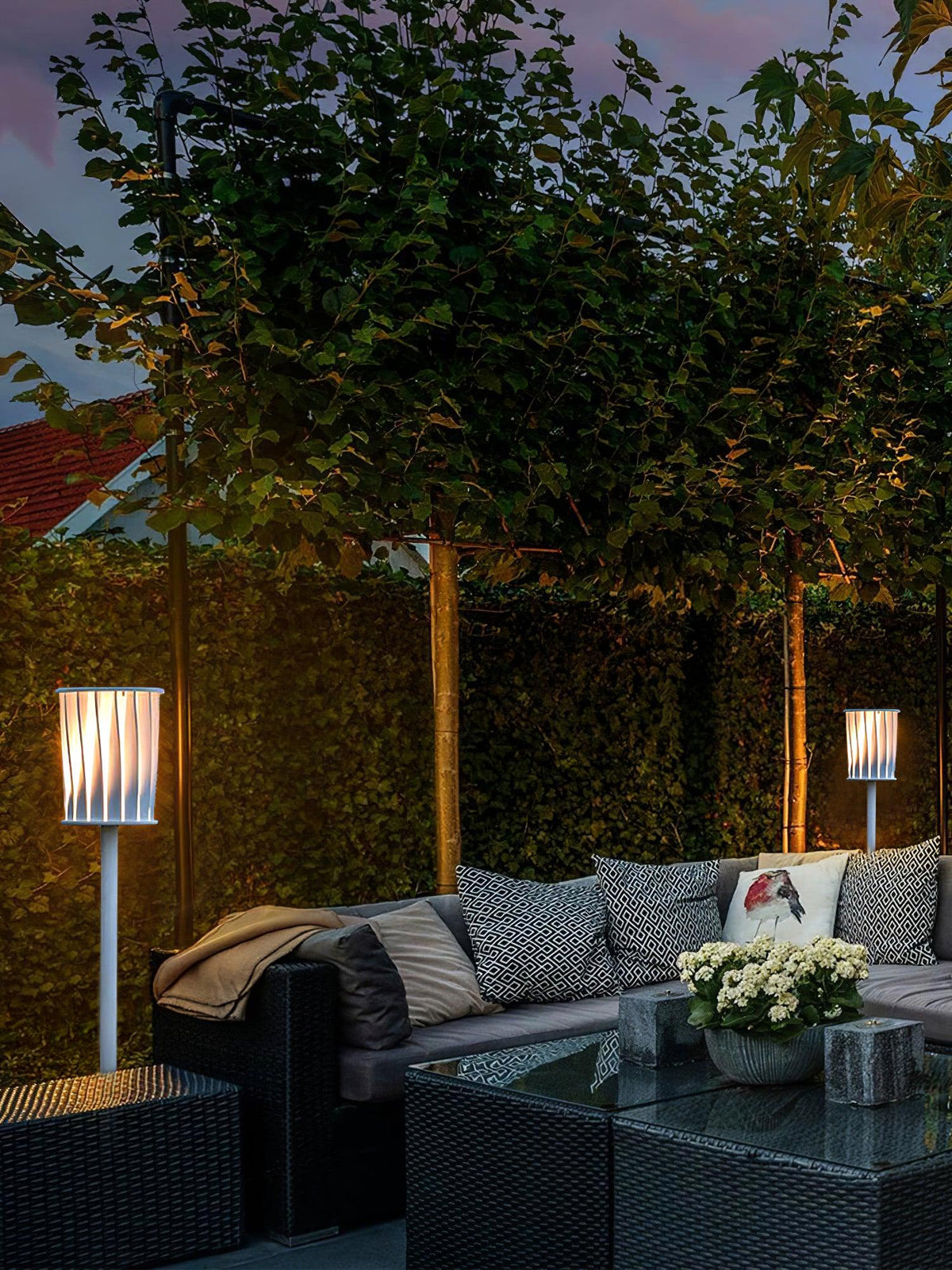 Flare Modern Aluminum Outdoor Light
