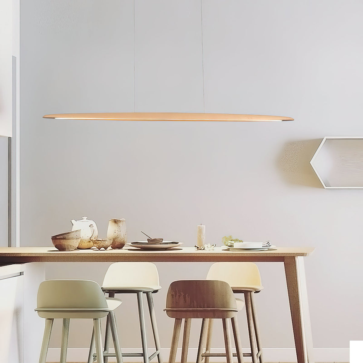 Bisol Wood Pendant Light