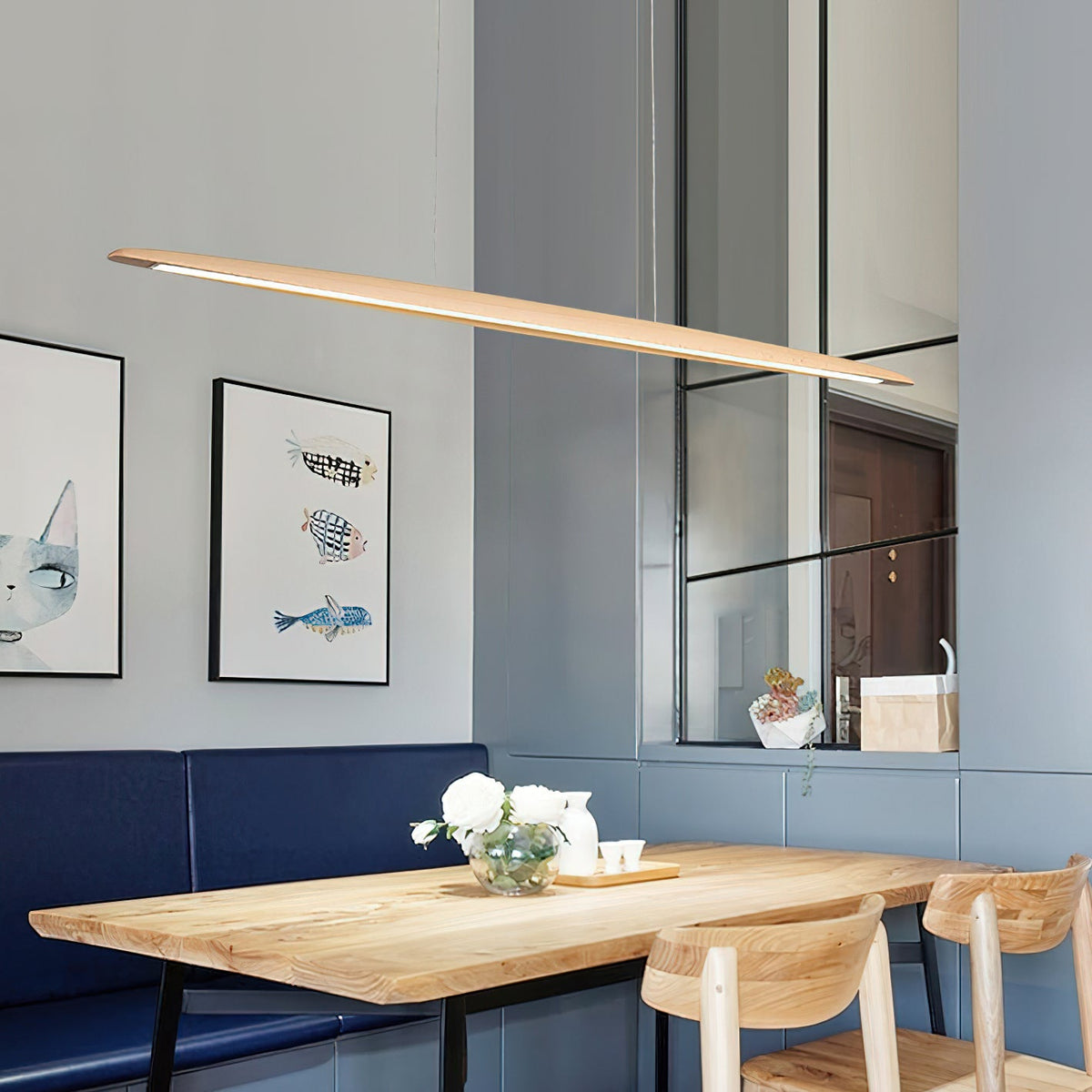 Bisol Wood Pendant Light