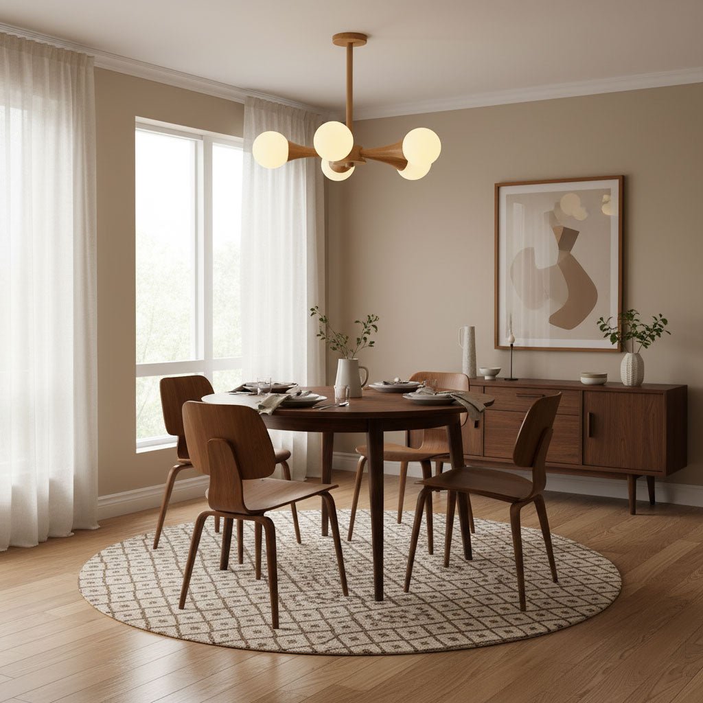 Kojel Wooden Nera Chandelier