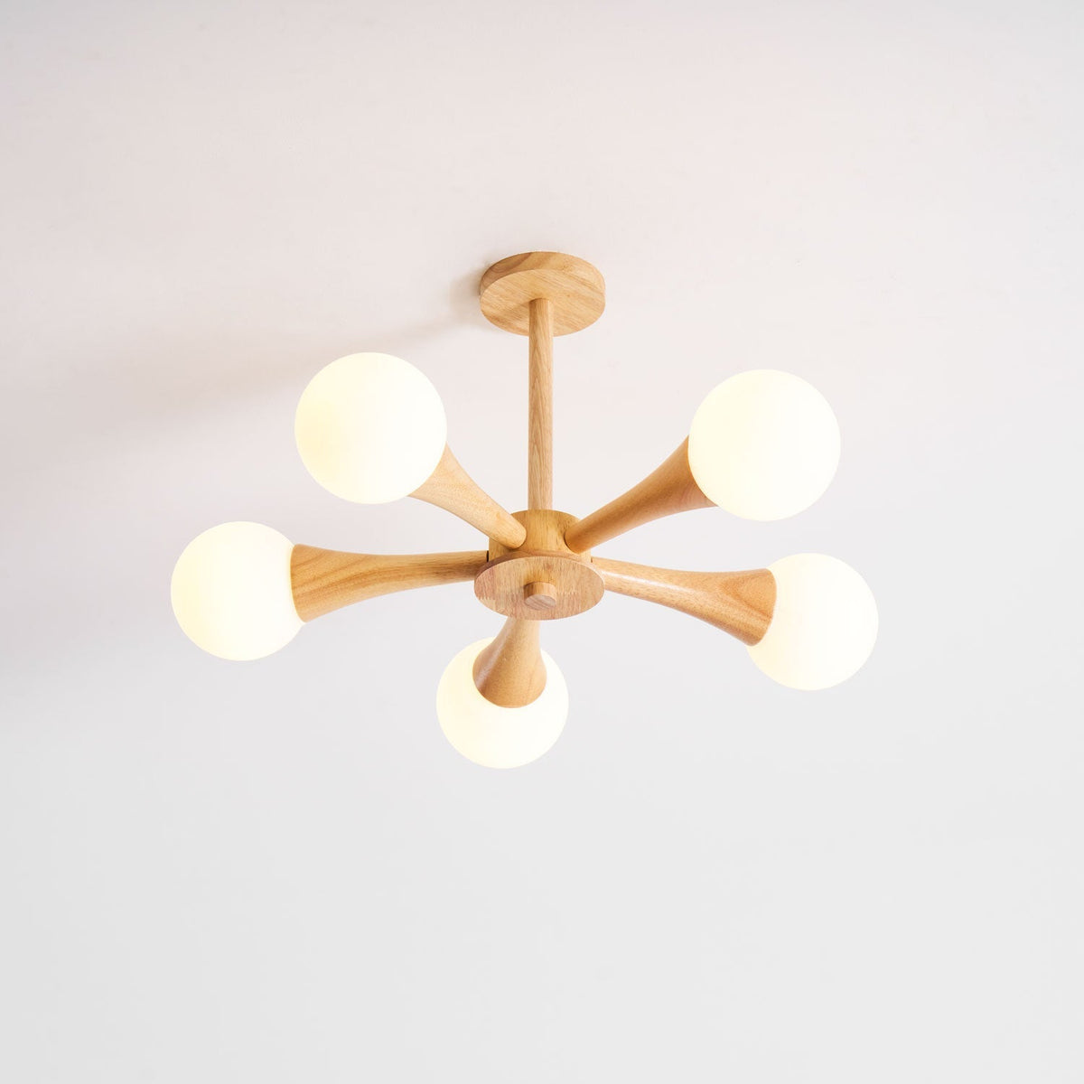 Kojel Wooden Nera Chandelier