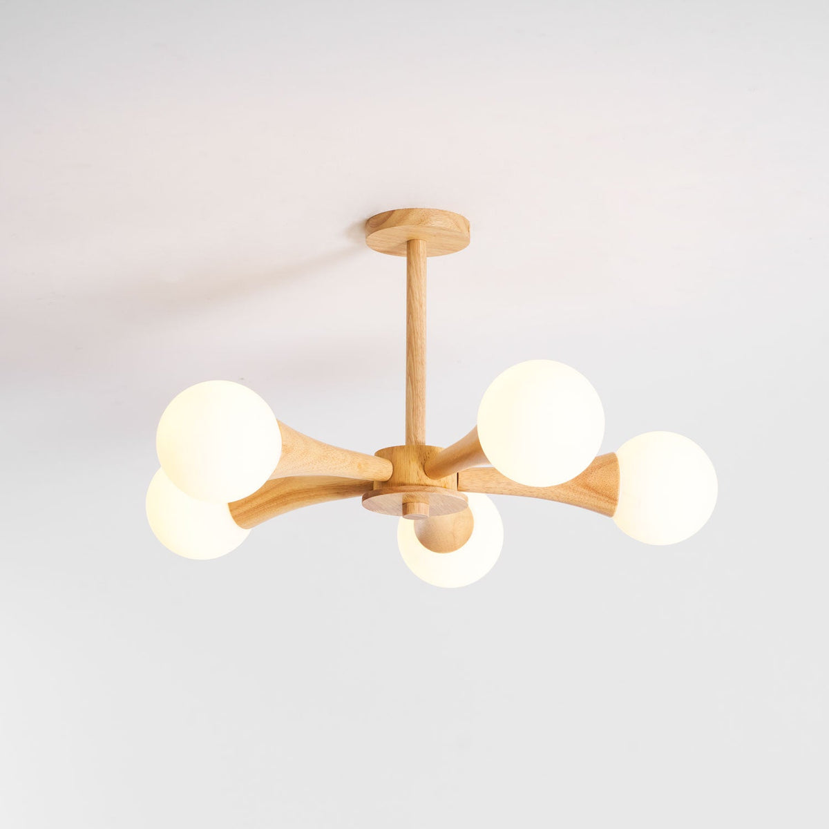 Kojel Wooden Nera Chandelier