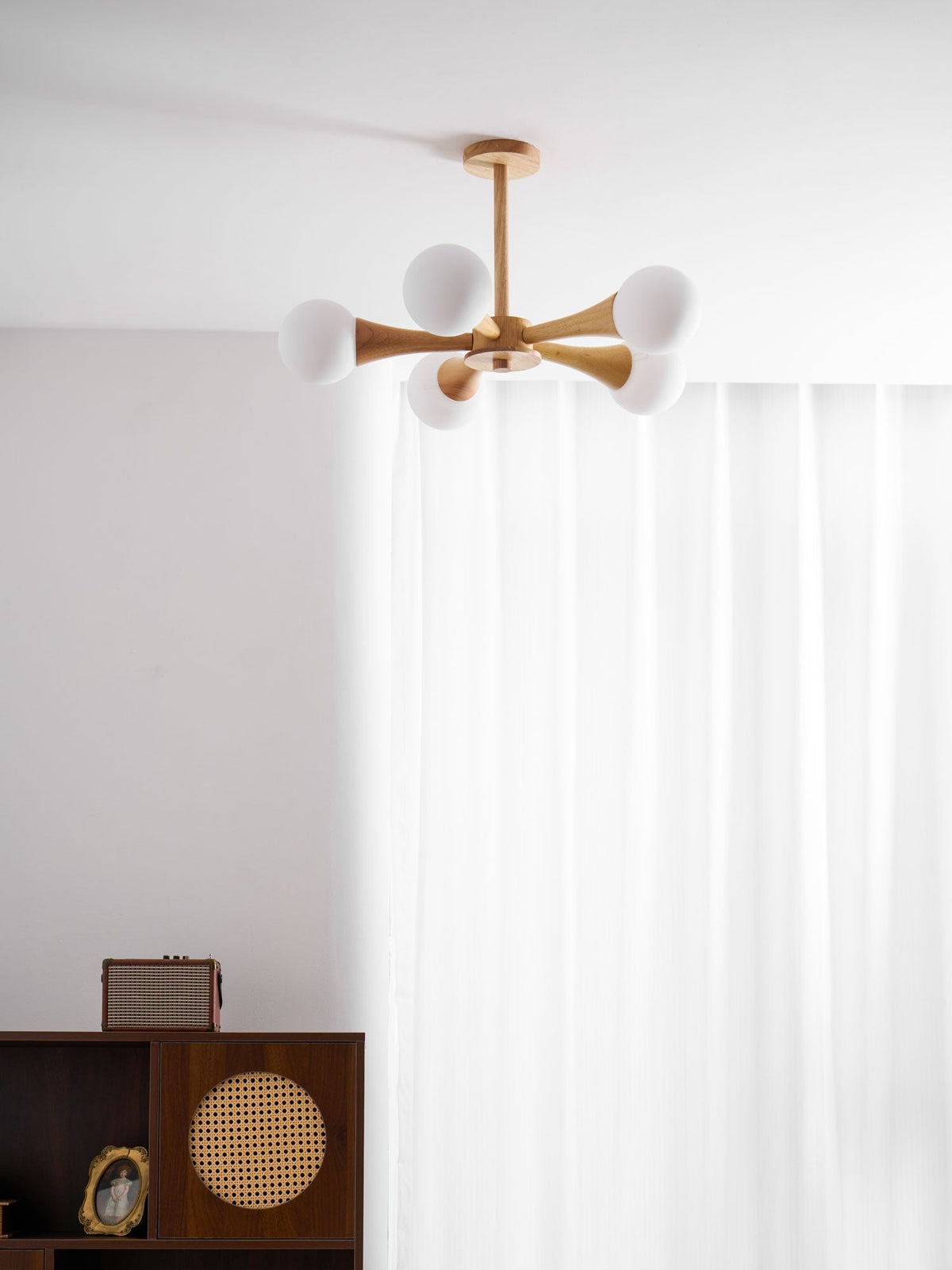 Kojel Wooden Nera Chandelier
